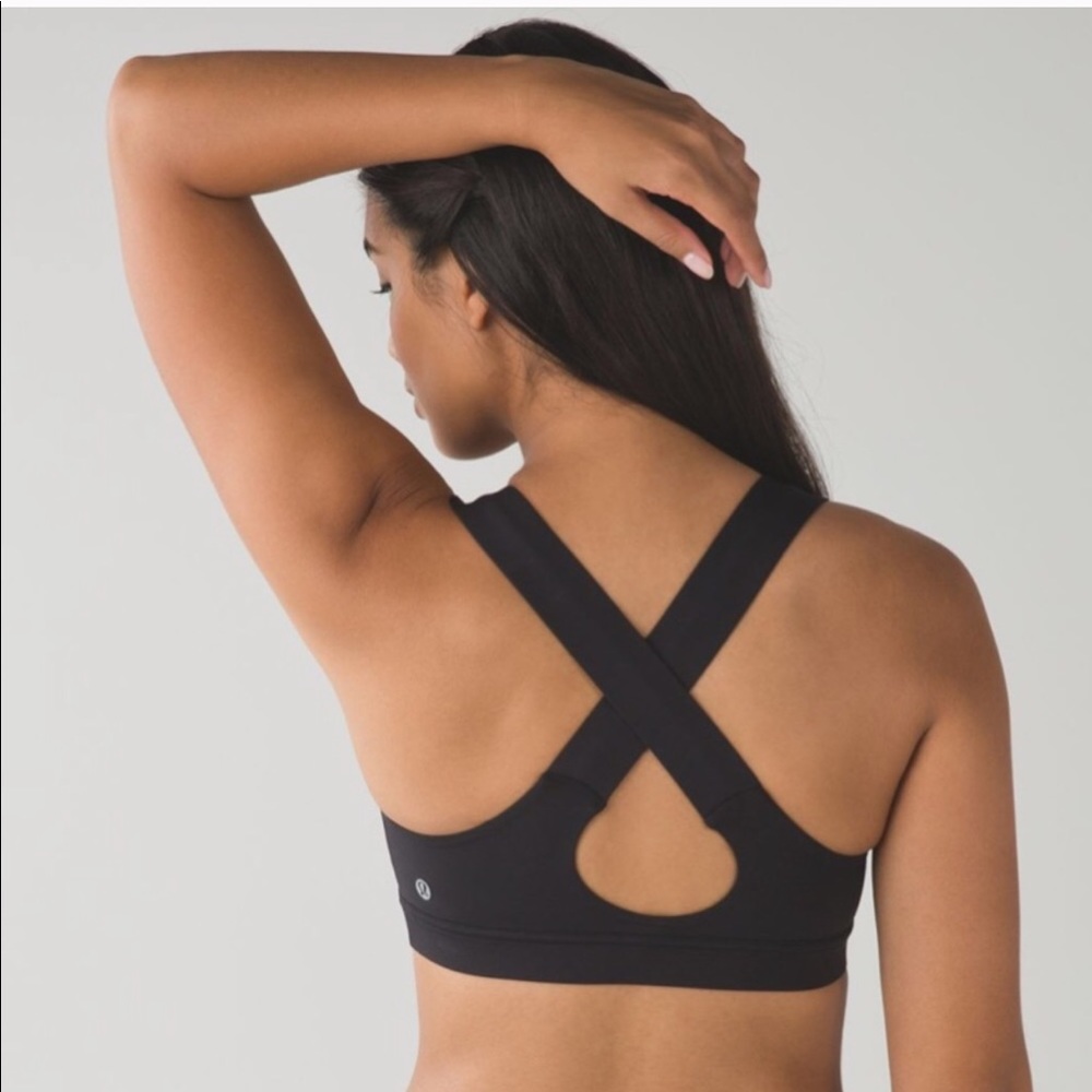 Lululemon all sport black sports bra size 6
